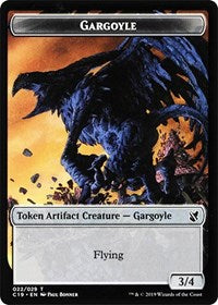 Gargoyle // Egg Double-sided Token [Commander 2019 Tokens] | Sanctuary Gaming