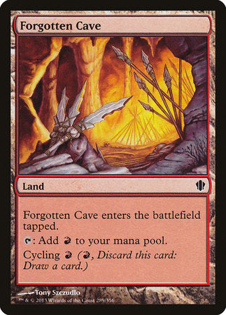 Forgotten Cave [Commander 2013] | Sanctuary Gaming