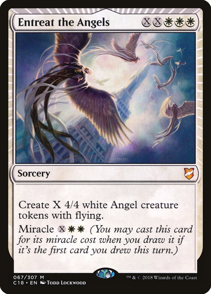 Entreat the Angels [Commander 2018] | Sanctuary Gaming