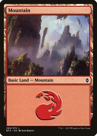 Mountain (266) [Battle for Zendikar] | Sanctuary Gaming