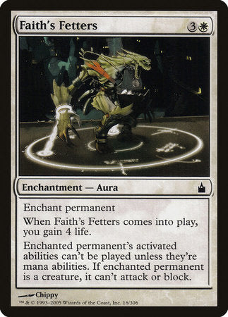 Faith's Fetters [Ravnica: City of Guilds] | Sanctuary Gaming