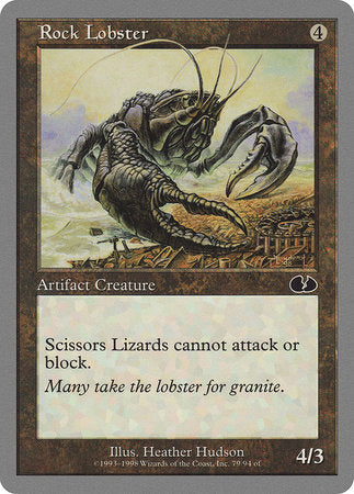 Rock Lobster [Unglued] | Sanctuary Gaming