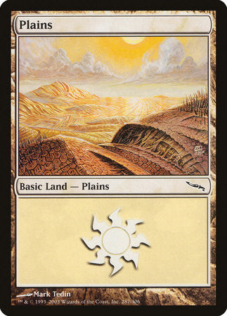 Plains (287) [Mirrodin] | Sanctuary Gaming