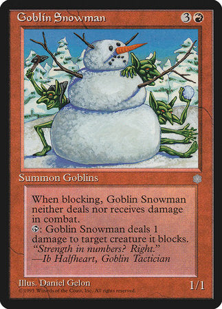 Goblin Snowman [Ice Age] | Sanctuary Gaming