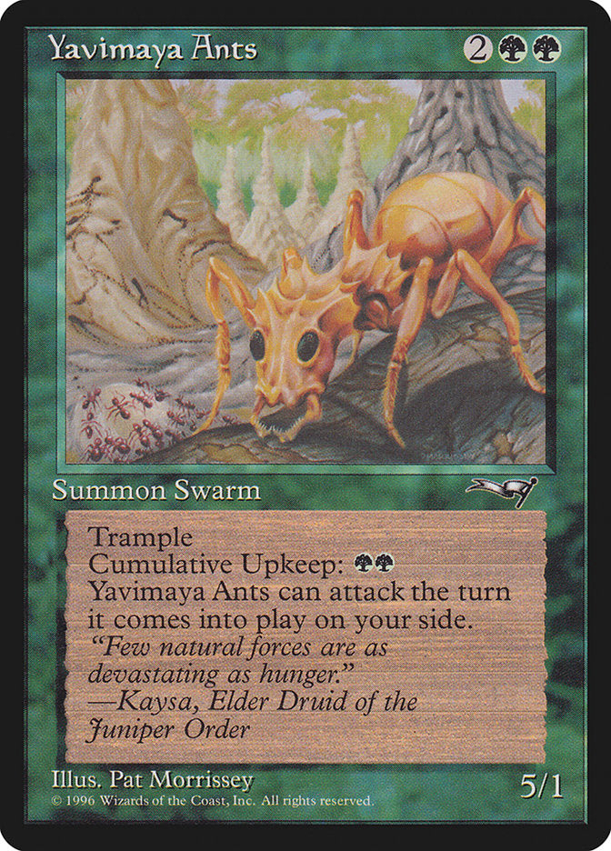 Yavimaya Ants [Alliances] | Sanctuary Gaming