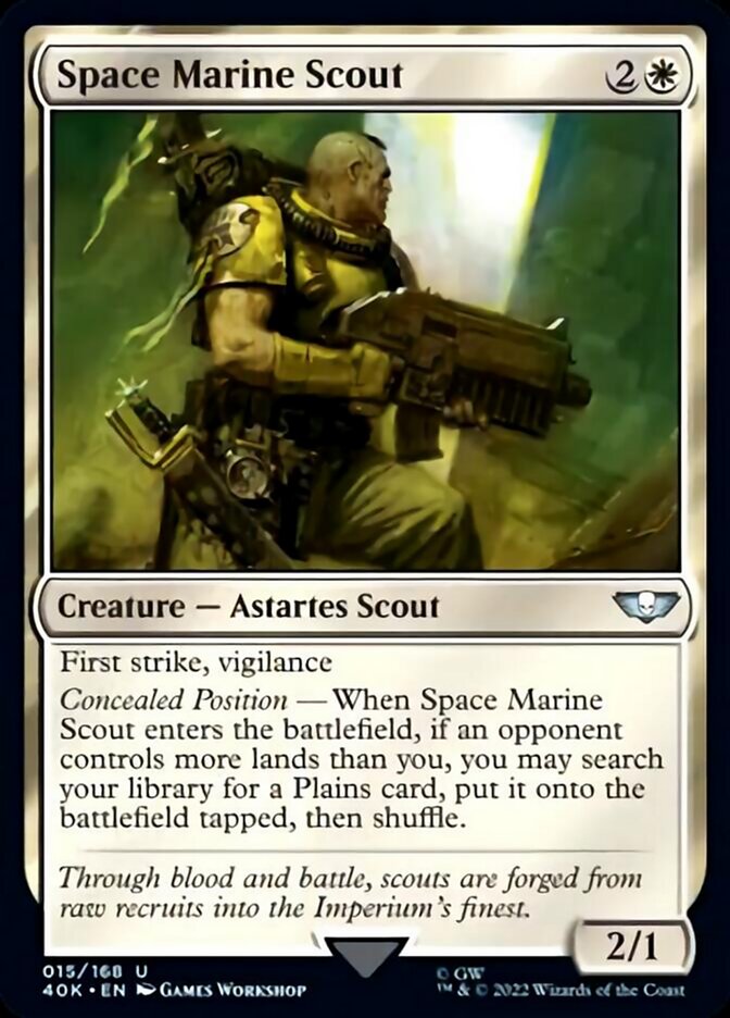 Space Marine Scout [Universes Beyond: Warhammer 40,000] | Sanctuary Gaming