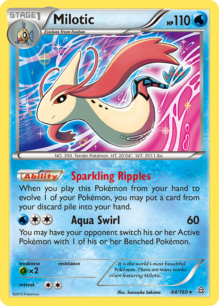 Milotic (44/160) [XY: Primal Clash] | Sanctuary Gaming