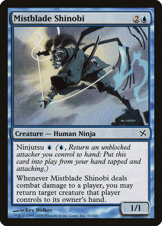 Mistblade Shinobi [Betrayers of Kamigawa] | Sanctuary Gaming