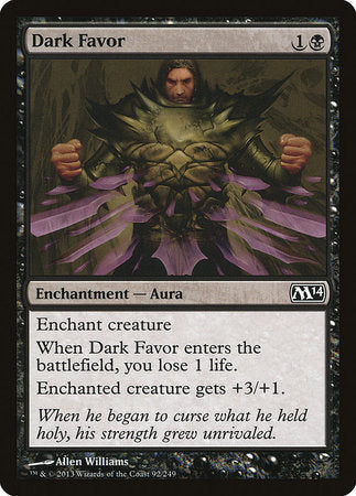 Dark Favor [Magic 2014] | Sanctuary Gaming