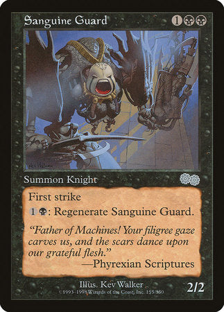Sanguine Guard [Urza's Saga] | Sanctuary Gaming