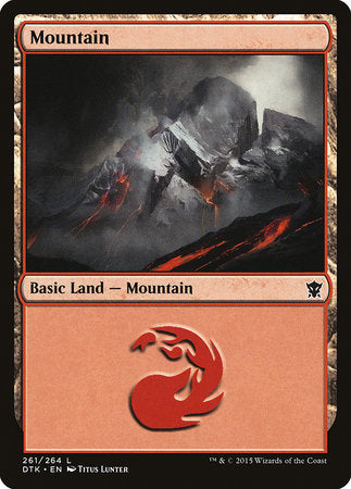 Mountain (261) [Dragons of Tarkir] | Sanctuary Gaming