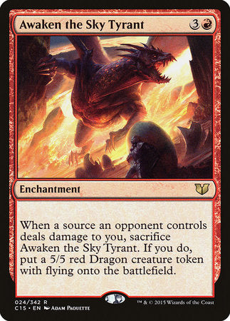 Awaken the Sky Tyrant [Commander 2015] | Sanctuary Gaming