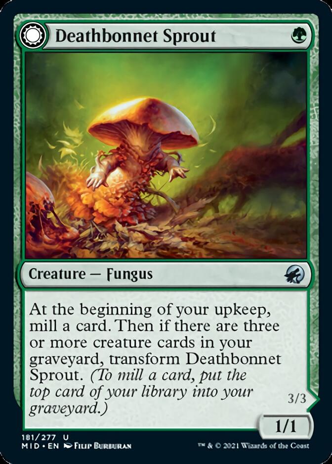 Deathbonnet Sprout // Deathbonnet Hulk [Innistrad: Midnight Hunt] | Sanctuary Gaming