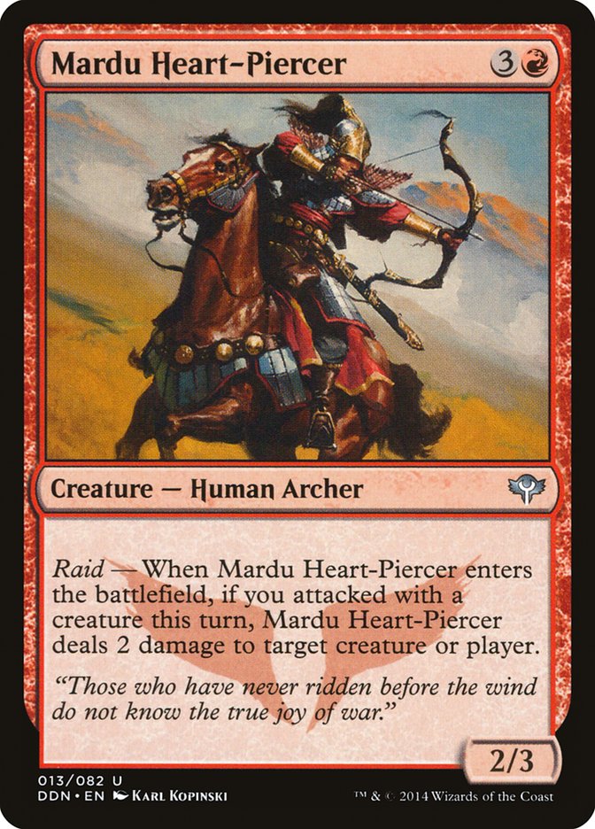 Mardu Heart-Piercer [Duel Decks: Speed vs. Cunning] | Sanctuary Gaming