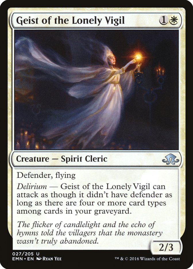 Geist of the Lonely Vigil [Eldritch Moon] | Sanctuary Gaming