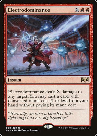 Electrodominance [Ravnica Allegiance] | Sanctuary Gaming