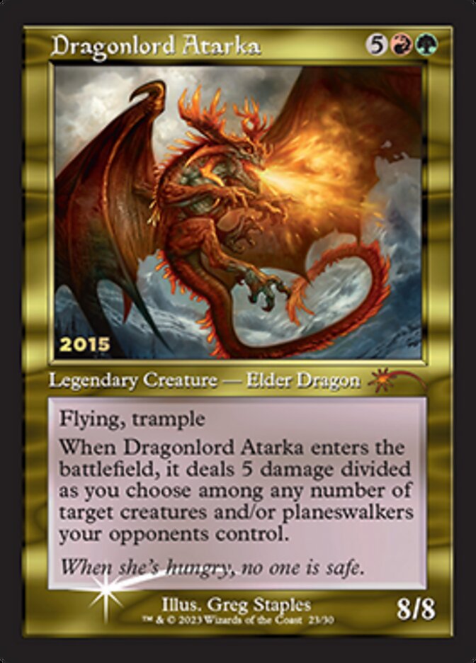 Dragonlord Atarka [30th Anniversary Promos] | Sanctuary Gaming