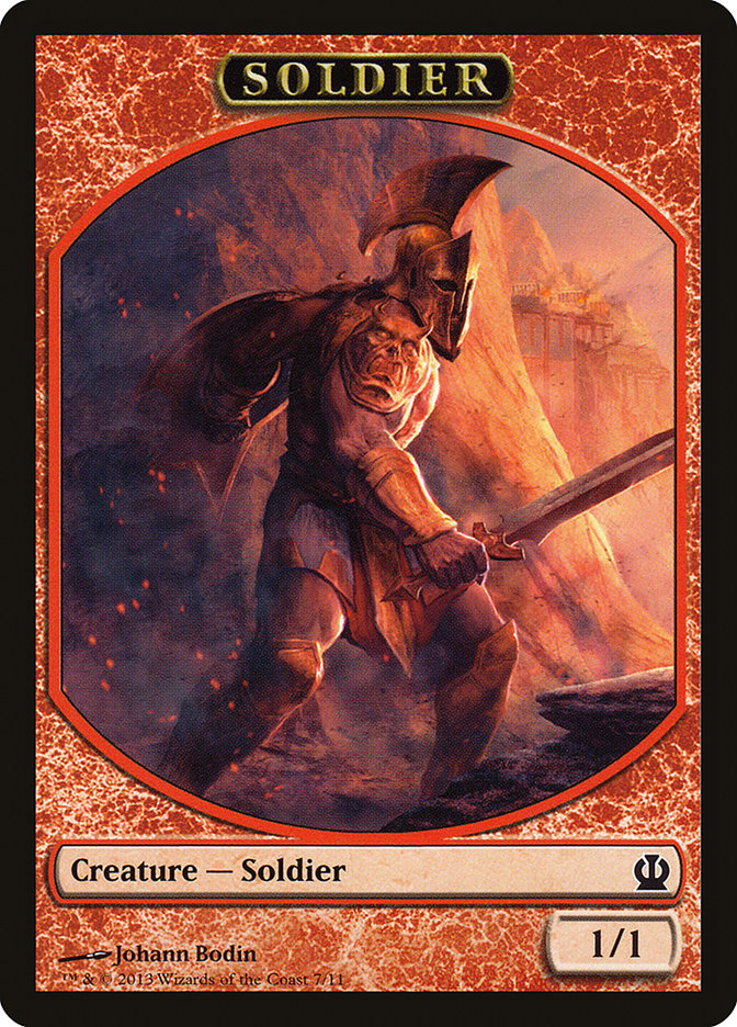 Soldier (7/11) [Theros Tokens] | Sanctuary Gaming