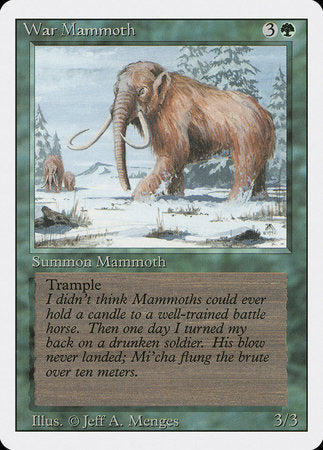 War Mammoth [Revised Edition] | Sanctuary Gaming