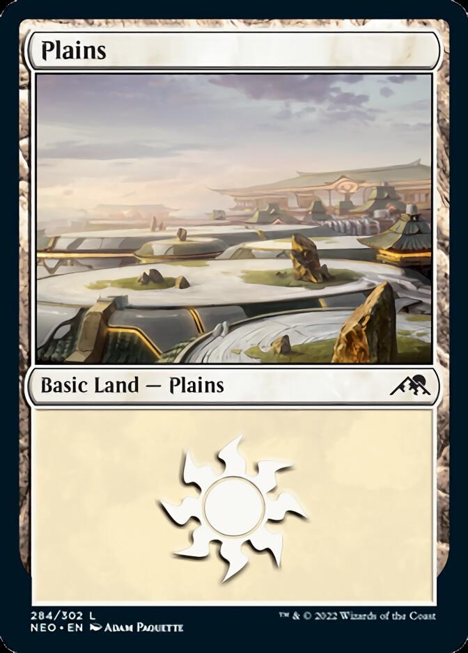 Plains (284) [Kamigawa: Neon Dynasty] | Sanctuary Gaming