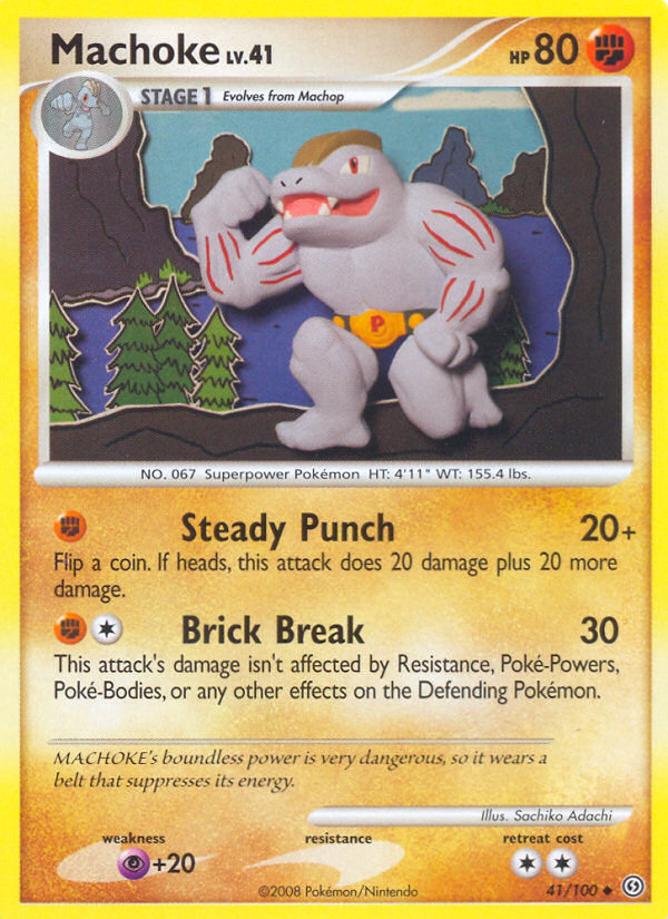 Machoke (41/100) [Diamond & Pearl: Stormfront] | Sanctuary Gaming