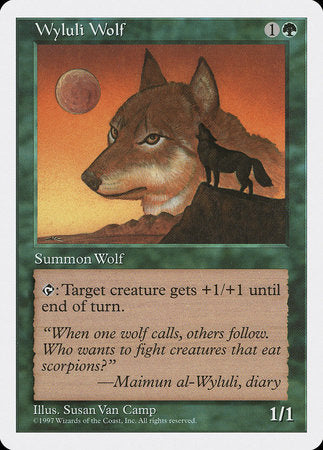Wyluli Wolf [Fifth Edition] | Sanctuary Gaming