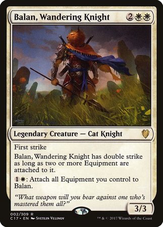 Balan, Wandering Knight [Commander 2017] | Sanctuary Gaming