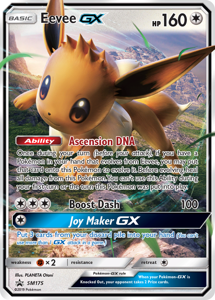 Eevee GX (SM175) (Jumbo Card) [Sun & Moon: Black Star Promos] | Sanctuary Gaming