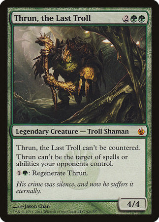 Thrun, the Last Troll [Mirrodin Besieged] | Sanctuary Gaming