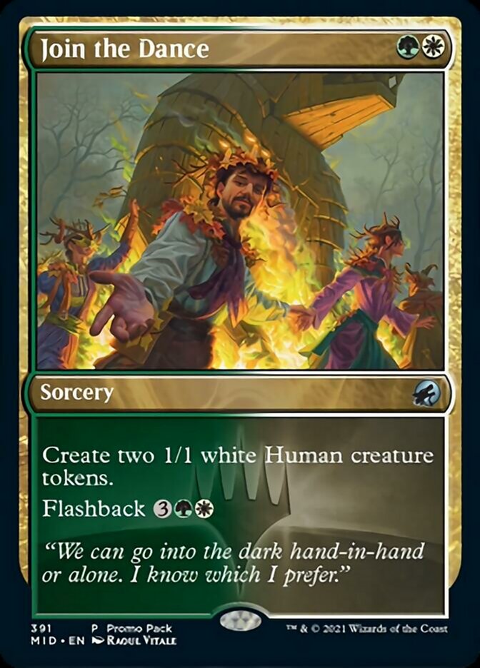 Join the Dance (Promo Pack) [Innistrad: Midnight Hunt Promos] | Sanctuary Gaming