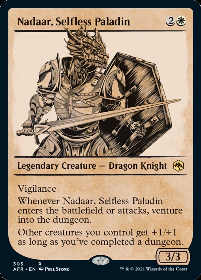 Nadaar, Selfless Paladin (Showcase) [Dungeons & Dragons: Adventures in the Forgotten Realms] | Sanctuary Gaming