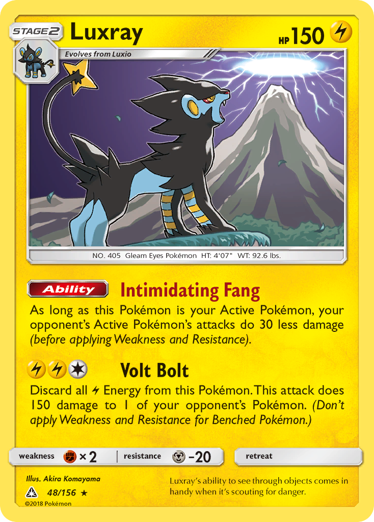 Luxray (48/156) [Sun & Moon: Ultra Prism] | Sanctuary Gaming