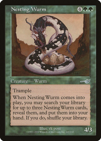Nesting Wurm [Nemesis] | Sanctuary Gaming