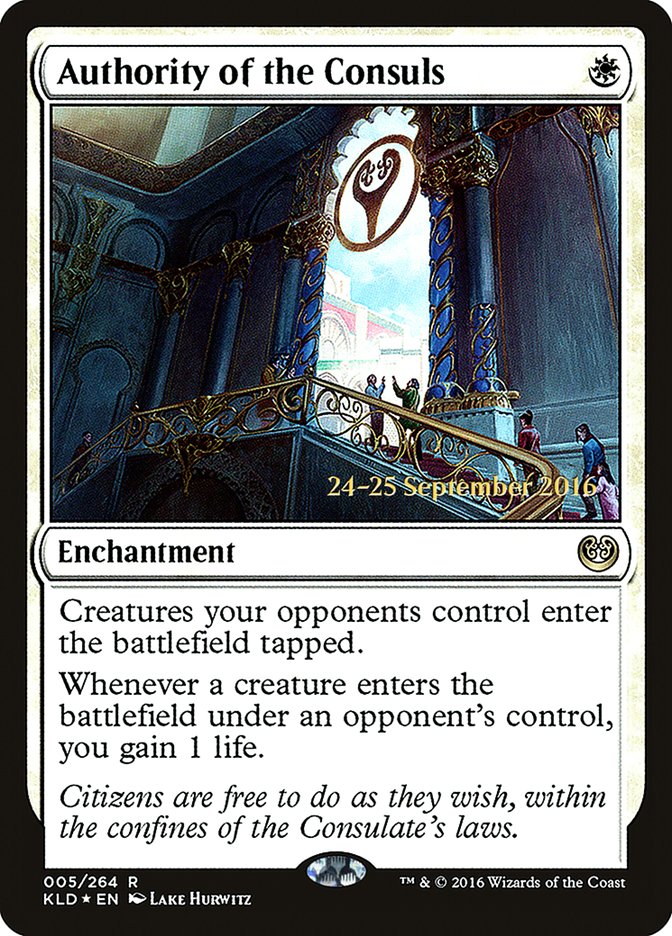 Authority of the Consuls  [Kaladesh Prerelease Promos] | Sanctuary Gaming