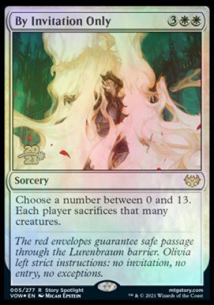 By Invitation Only [Innistrad: Crimson Vow Prerelease Promos] | Sanctuary Gaming