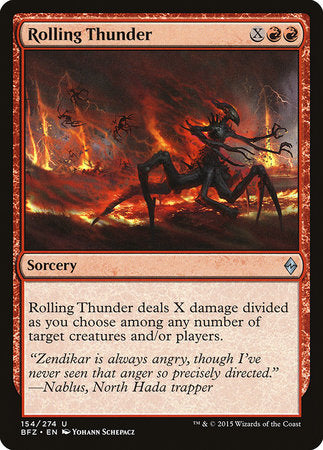 Rolling Thunder [Battle for Zendikar] | Sanctuary Gaming