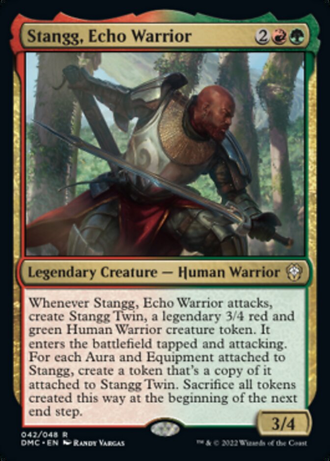 Stangg, Echo Warrior [Dominaria United Commander] | Sanctuary Gaming