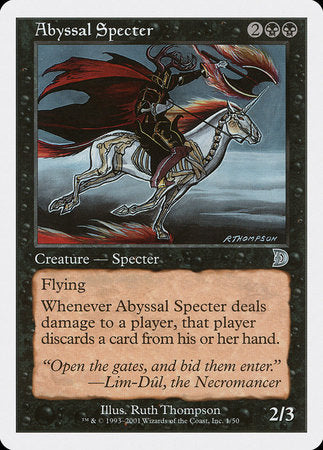 Abyssal Specter [Deckmasters] | Sanctuary Gaming