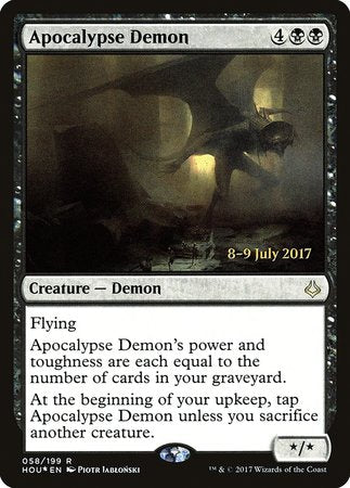 Apocalypse Demon [Hour of Devastation Promos] | Sanctuary Gaming
