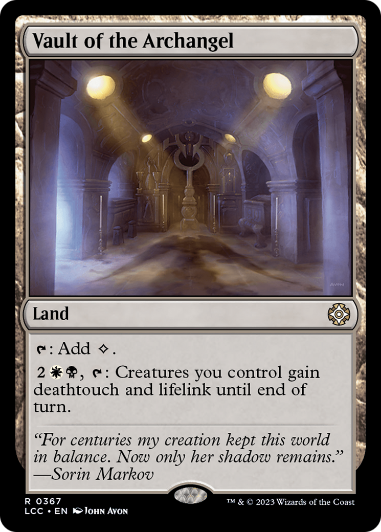 Vault of the Archangel [The Lost Caverns of Ixalan Commander] | Sanctuary Gaming