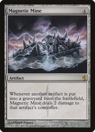 Magnetic Mine [Mirrodin Besieged] | Sanctuary Gaming