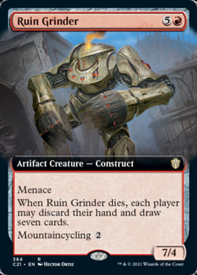 Ruin Grinder (Extended) [Commander 2021] | Sanctuary Gaming