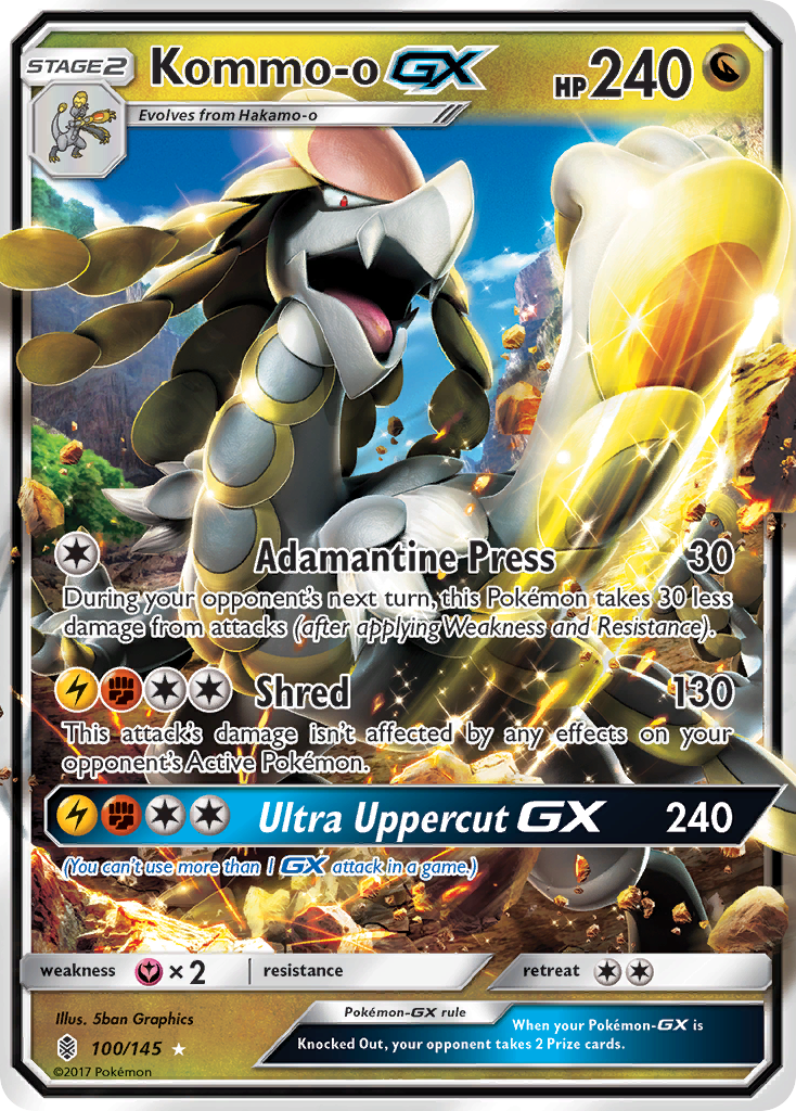 Kommo-o GX (100/145) [Sun & Moon: Guardians Rising] | Sanctuary Gaming