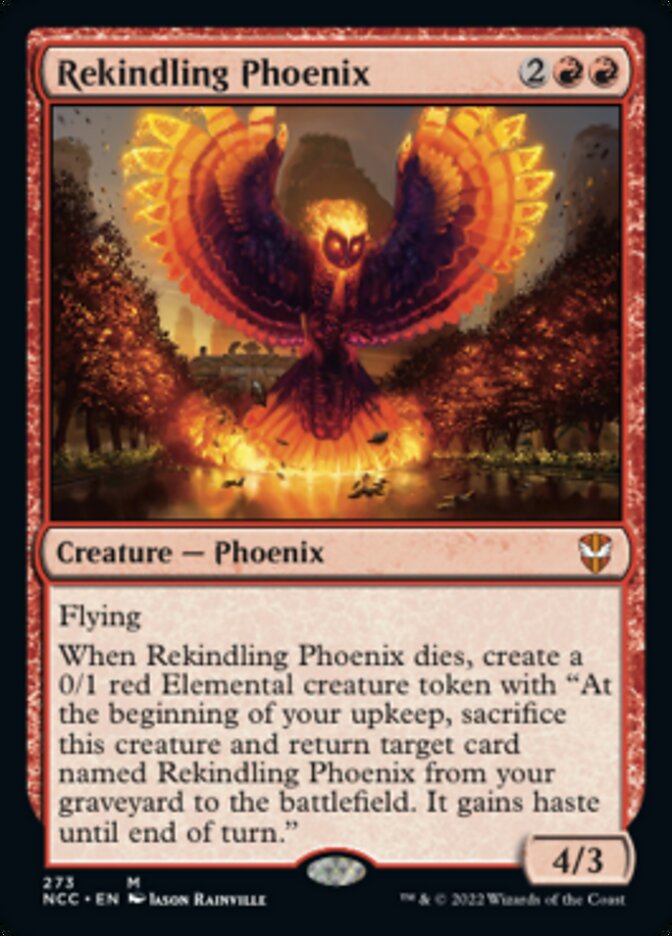 Rekindling Phoenix [Streets of New Capenna Commander] | Sanctuary Gaming