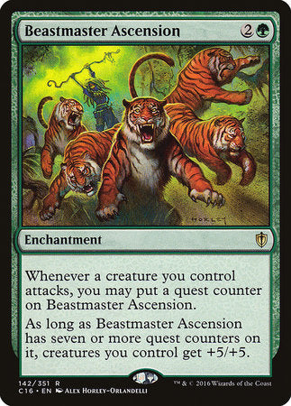Beastmaster Ascension [Commander 2016] | Sanctuary Gaming