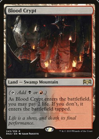 Blood Crypt [Ravnica Allegiance] | Sanctuary Gaming