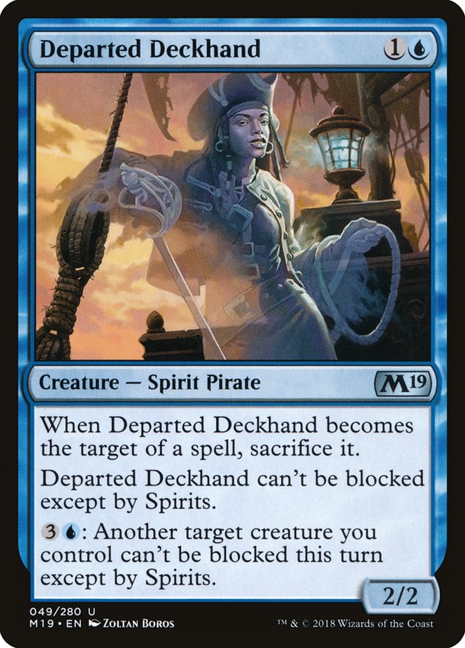 Departed Deckhand [Core Set 2019] | Sanctuary Gaming