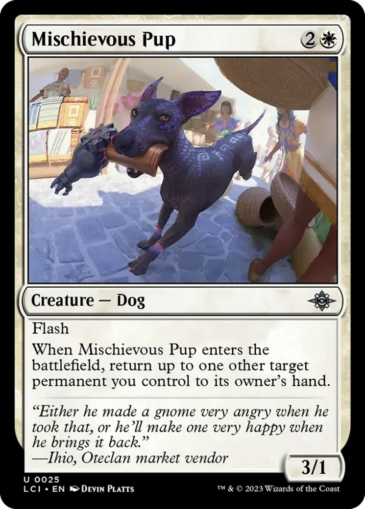 Mischievous Pup [The Lost Caverns of Ixalan] | Sanctuary Gaming