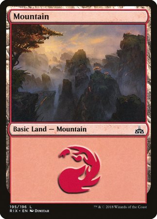 Mountain [Rivals of Ixalan] | Sanctuary Gaming