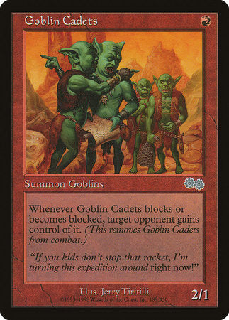 Goblin Cadets [Urza's Saga] | Sanctuary Gaming